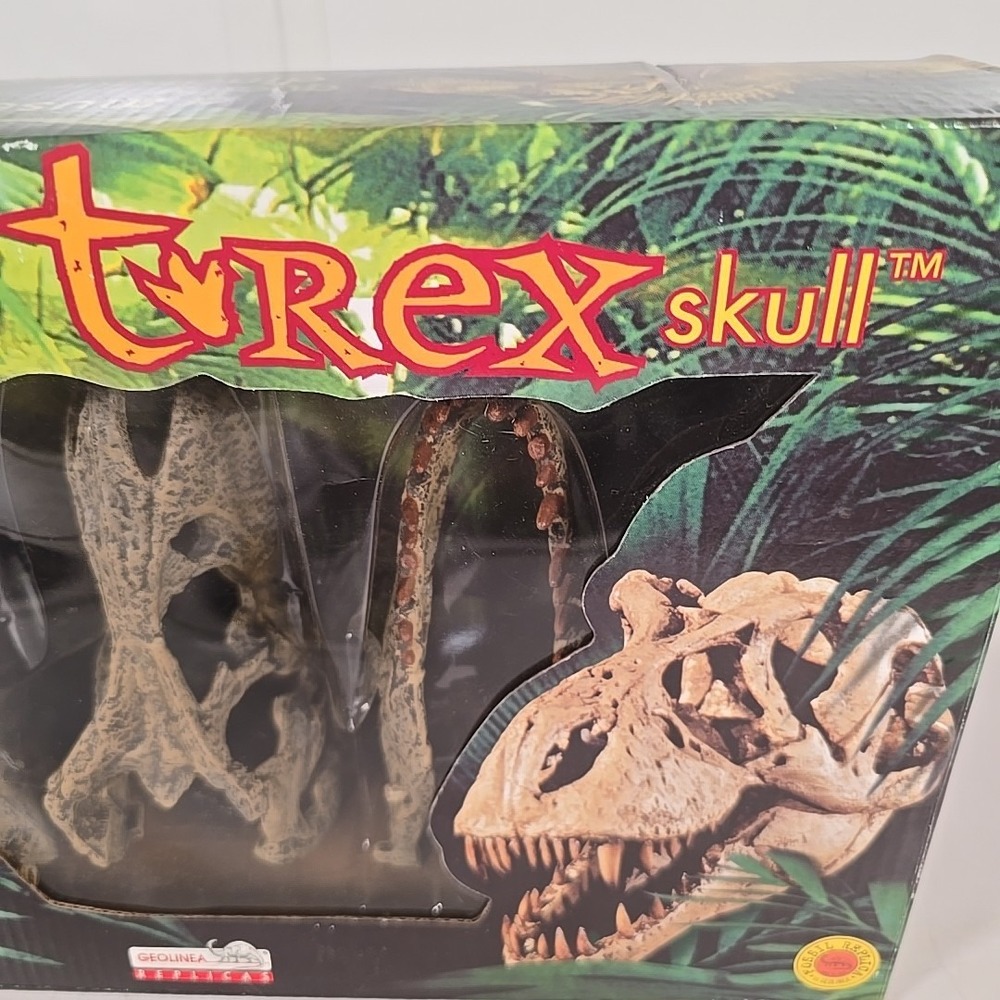 Geolinea Fossil Replicas T-Rex Dinosaur Skull High‎ Definition 1:10 Replica - Picture 2 of 13